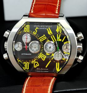 de LaCour "Bi-Chrono" Limited Edition SII of 500pcs in Steel
