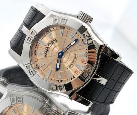 Roger Dubuis, 46mm "Easy Diver" L. Edition of 888pcs in Steel & Carbon fibre