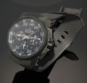2010 Corum, 48mm "Admiral's Cup Black Hull 48" Chronograph Ref.753.934.95 Limited Edition of 999pcs in black PVD Titanium