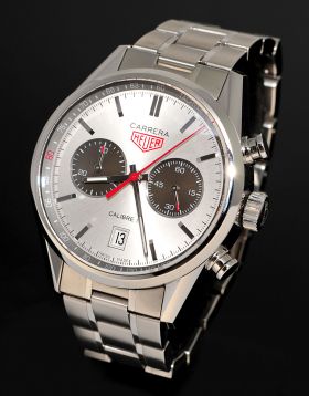 Tag Heuer, 41mm "Carrera Calibre 17 Jack Heuer" auto/date Chronograph Ref.CV2119BA0722 Limited Edition of 3000pcs in Steel