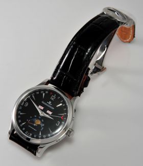 Jaeger LeCoultre, 37mm "Master Moon" auto Ref.Q143.84.2A in Steel