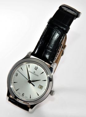 Jaeger LeCoultre, 40mm "Master Control" Ref.Q1398420 auto/date in Steel