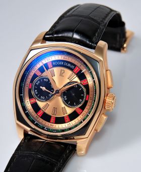 Roger Dubuis 44mm La Monégasque MG44 automatic Chronograph Limited Edition of 128pcs in 18KPG