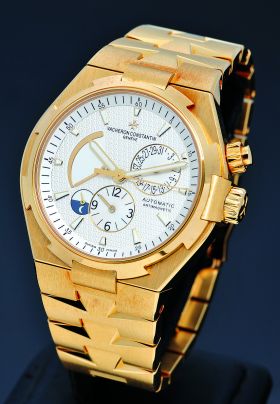 *NEW* Vacheron Constantin 42mm Overseas Dual Time 47450/B01J-9228 automatic date power reserve antimagnetic in 18KYG