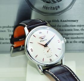 Longines 38.5mm Flagship 60th Anniversary L48174762 Limited Edition of 1957pcs automatic in Steel