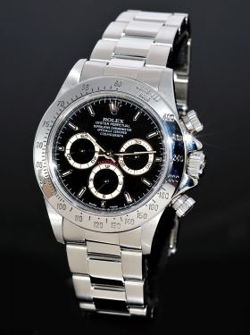 Rolex 39mm Oyster Perpetual Ref.16520 "Zenith, Cosmograph Daytona" automatic Chronometer in Steel