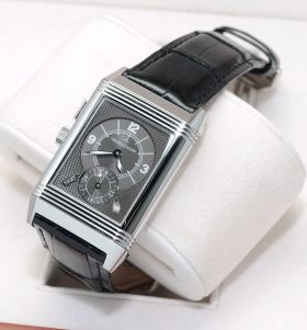 Jaeger LeCoultre, Reverso Duoface Mark 2 Q2718410 1000hrs tested manual winding in Steel
