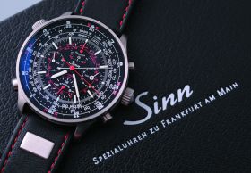 Sinn, 44mm "958 Split Seconds Chronograph Fulda Challenge" Extreme Arctic Adventure automatic Limited Edition of 250pcs in steel