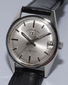 Favre Leuba "Sea King" vintage watch in Steel
