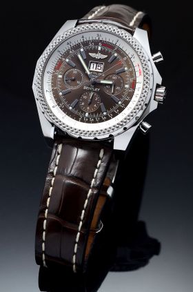 Breitling, 48mm "Bentley GT" 30 seconds auto Chronometer Chronograph Ref.A44362 Special Edition in Steel
