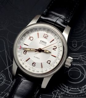 Oris, 40mm "Big Crown Pointer Date" automatic Ref.01 754 7628 4061-07 5 20 76FC in Steel