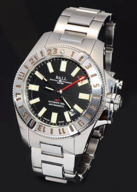 Ball Watch Co, 40mm "Engineer Hydrocarbon GMT" 300m auto/date Antimagnetic Ref.DG1016A in Steel