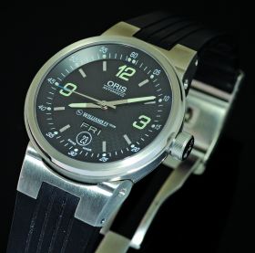 Oris, 40.5mm Williams F1 Team Day Date automatic Ref.01 635 7560 4164-07 4 25 01 in Steel