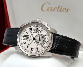 Cartier, 42mm "Calibre de Cartier" auto/date Ref.W7100037 in Steel
