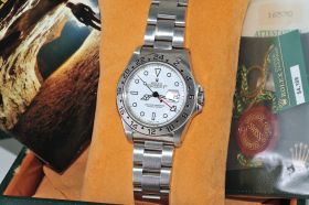 Rolex, 40mm Oyster Perpetual Date "Explorer 2" automatic Chronometer Ref.16570 "U" series in Steel