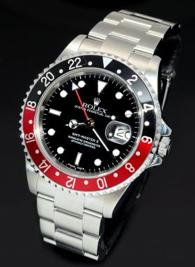 Rolex, 40mm Oyster Perpetual Date "GMT Master 2" Ref.16710 Chronometer in Steel