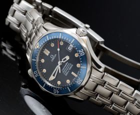 Omega, 36mm "Seamaster Professional 300m" automatic date Chronometer in Steel
