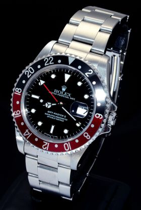 Rolex, 40mm Oyster Perpetual Date "GMT Master 2" Ref.16710 Chronometer in Steel