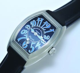 Franck Muller, Lady's "Conquistador Electra" Ref.8005L Limited edition of 300pcs automatic date in Steel