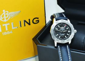 Breitling Lady's Colt 33 Chronometer 500m A7738711/BB51 Chronometer quartz with date in Steel