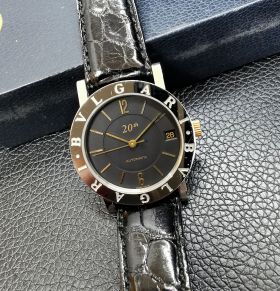 1997 Bvlgari Bvlgari 33mm BB33SLD 20th Anniversary Chronometer automatic date Limited Edition of 1500pcs in Steel+Box