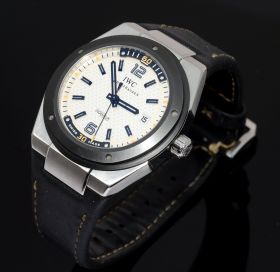 IWC, 44mm "Ingenieur Automatic Climate Action" Ref.323402 Limited Edition of 1000 auto/date in Steel with Ceramic bezel