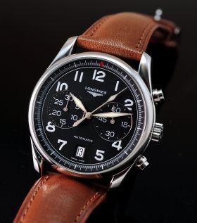 Longines 40mm "Special Series Avigation" Chronograph Ref.L2.620.4 automatic date in Steel