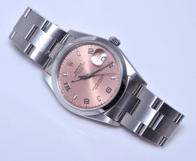 Rolex 34mm Oyster Perpetual "Date" chronometer Ref.15200 "P" series in Steel