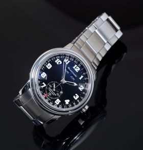 2002 Blancpain 38mm Leman Ref.2763-1130-71 Complete Calendar Moonphase automatic in Steel with bracelet B&P