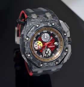 2010 Audemars Piguet 44mm "Royal Oak Offshore Grand Prix" Chronograph 2629010.OO.A001VE.01 L Edition of 1750pcs in Forged Carbon
