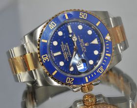 Rolex, 40mm Oyster Perpetual Date Chronometer "Submariner 300m" Ref.116613 LB "V" series in 18KYG & Steel