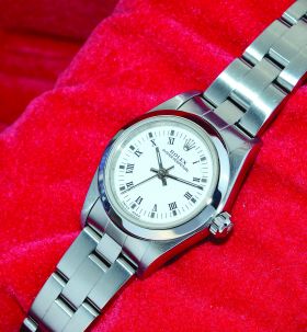 Rolex Lady's Oyster Perpetual Ref.76080 K series automatic in Steel