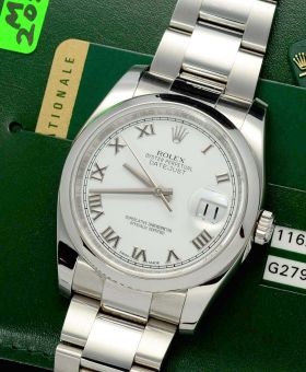 Rolex, Oyster Perpetual 36mm Gents "Datejust" Chronometer Ref.16200 "G" in Steel