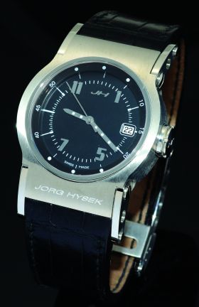 Jorg Hysek 37mm AN02 automatic date in Steel