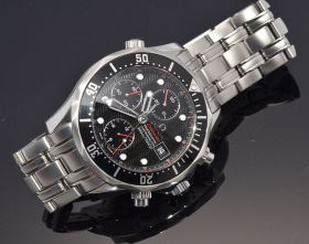 Omega, 41.5mm "Seamaster 300m Diver Professional Chrono" COSC Chronograph Ref.213.30.42.40.01.001 in Steel