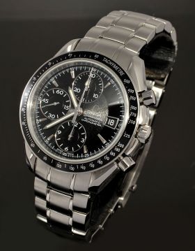 Omega, 40mm Ref.32105000 "Speedmaster Date" automatic Chronometer Chronograph in Steel