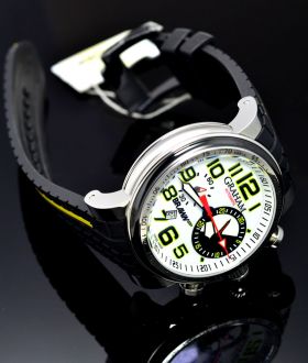 Graham, 47mm "Trackmaster Brawn GP" Chronograph auto/date Limited Edition of 250pcs in Steel