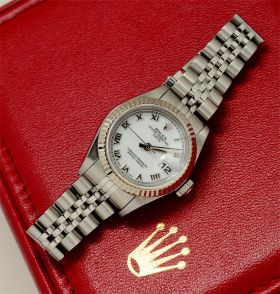 Rolex Oyster Perpetual "Lady's Datejust" chronometer Ref.79174 in 18KWG & Steel