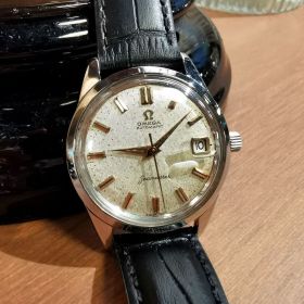 Circa 1961 vintage Omega, 35mm Seamaster Date 14763 SC 61 Cal.562 automatic in Steel