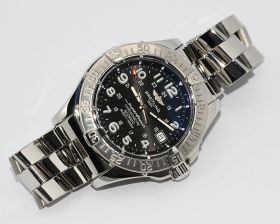 Breitling, 43mm "Superocean" 1500m chronometer Ref.A17360 in Steel