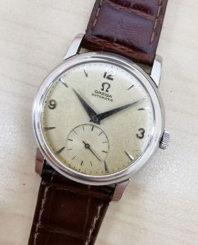 C.1954 Omega 32mm automatic Ref.2862 Explorer dial small seconds Cal.491 in Steel