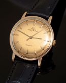 Movado, 34mm C.1960s "Kingmatic" Ref.471 automatic in Pink gold & Steel screw back