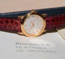 1997 Blancpain 26mm lady's Leman automatic with date in 18KPG