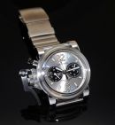 2012 Graham, 47mm Ref.20VAS "Chronofighter Oversize" automatic chronograph Panda dial in Steel