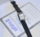 1994 Jaeger LeCoultre, lady's "Reverso Classic" Ref.260.840.862 mechanical manual winding in Steel. B&P