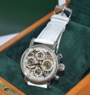 2008 Chronoswiss 38mm "Opus" CH7523 Skeletonised auto date Chronograph in Steel. Full set