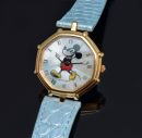 C.1990s Gérald Genta 34mm "Success" Mickey Mouse Ref.G3185.7 automatic Pearl dial in 18KYG. B&P