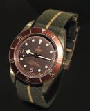 2018 Tudor 43mm "Black Bay Brown Bronze" 200m automatic chronometer Ref.M79250BM-0001 in Bronze