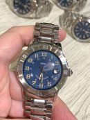 NOS Tabbah 39mm "Personal" collection automatic Blue dial & date in Steel with bracelet