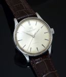 C.1964 IWC vintage 34mm round cased Ref.309A automatic Cal.853 in Steel with original dial